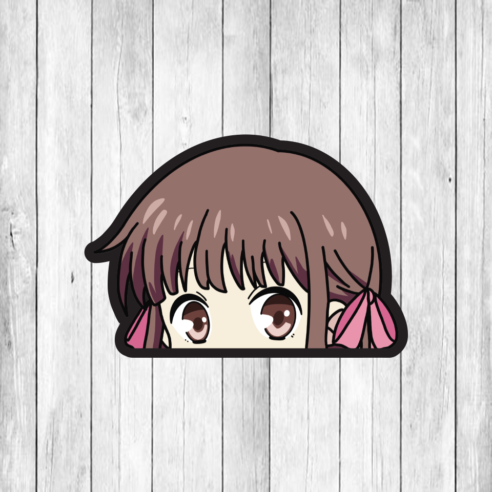 Fruits Basket (FTSBKT) PEEKER DECAL