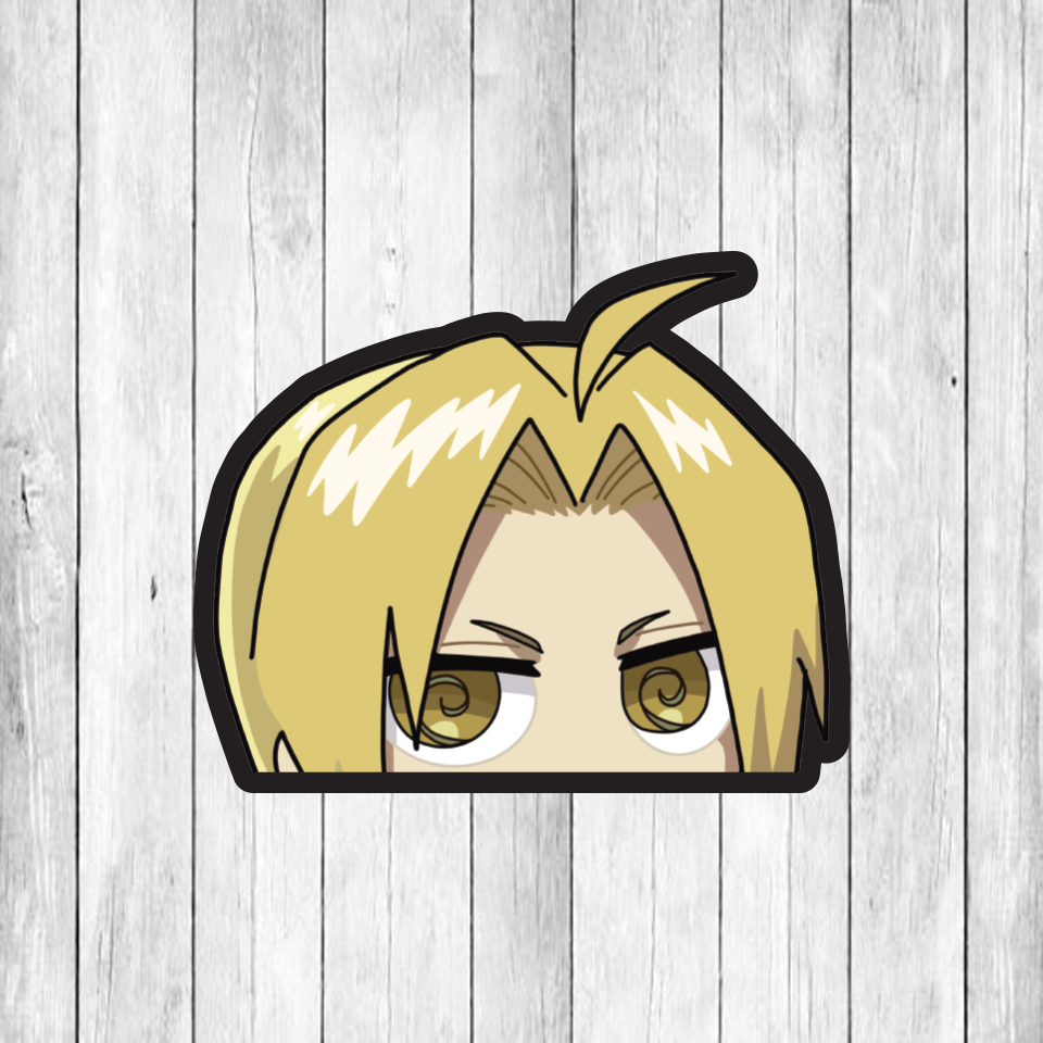 FullMetal Alchemist (FMA) PEEKER DECAL