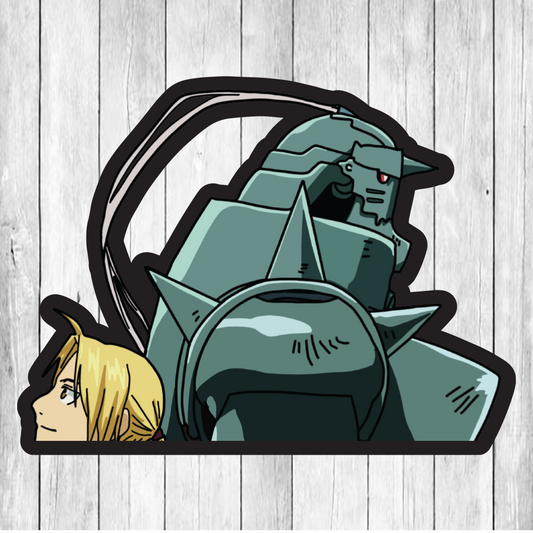 FullMetal Alchemist (FMA) PEEKER DECAL