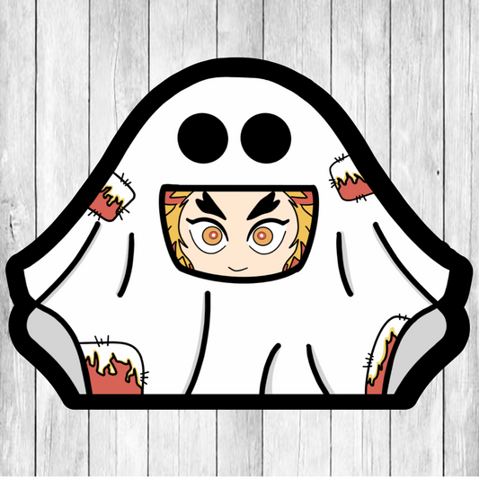 Rengoku ghost sheet (Halloween) DECAL