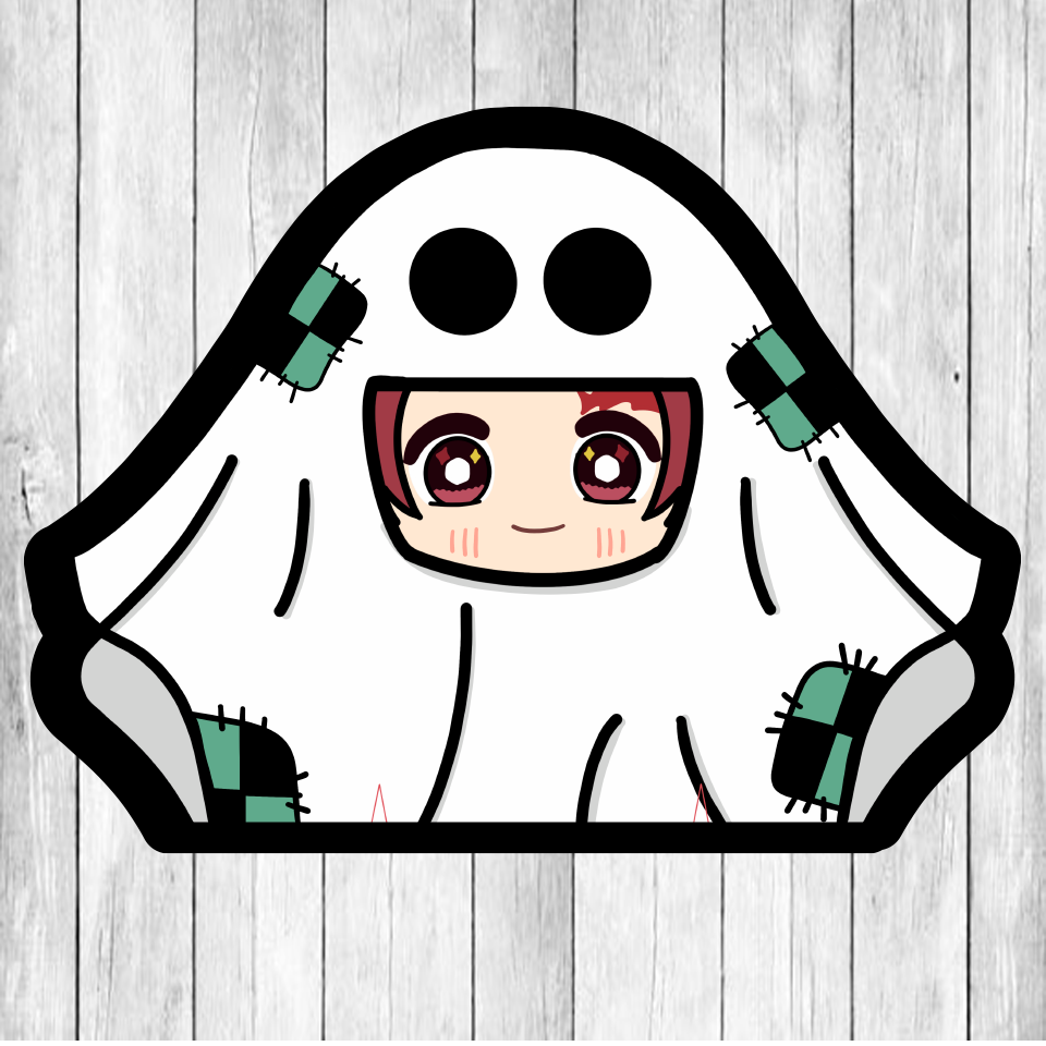 Ghost Tangiro (Halloween) DECAL