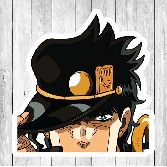 Jojo's Bizarre Adventure (JJBA) PEEKER DECAL