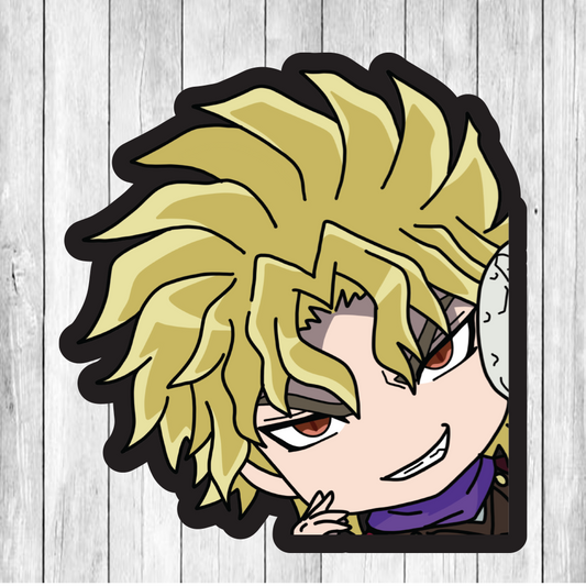 Jojo's Bizarre Adventure (JJBA) PEEKER DECAL