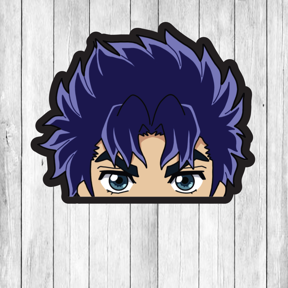 Jojo's Bizarre adventure (JJBA) PEEKER DECAL