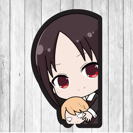 Kaguya Sama Love is War (KGLW) PEEKER DECAL