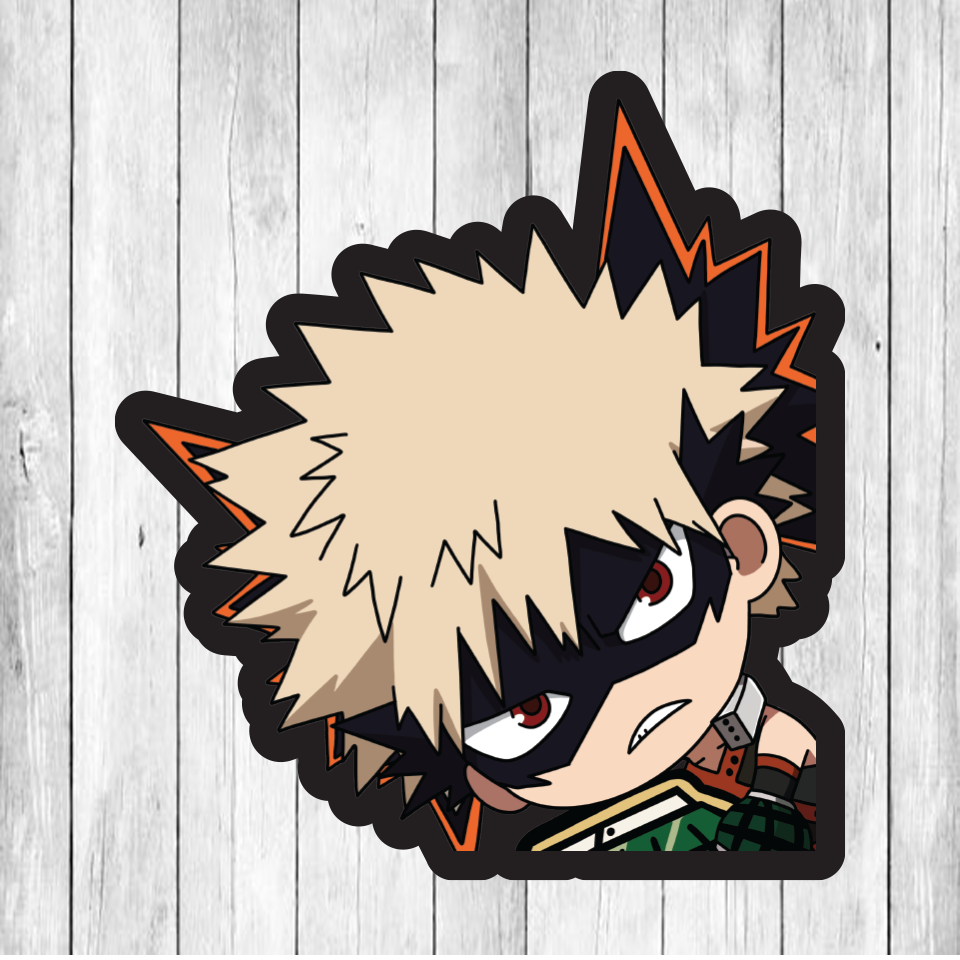 My Hero Academia (BNHA) PEEKER DECAL