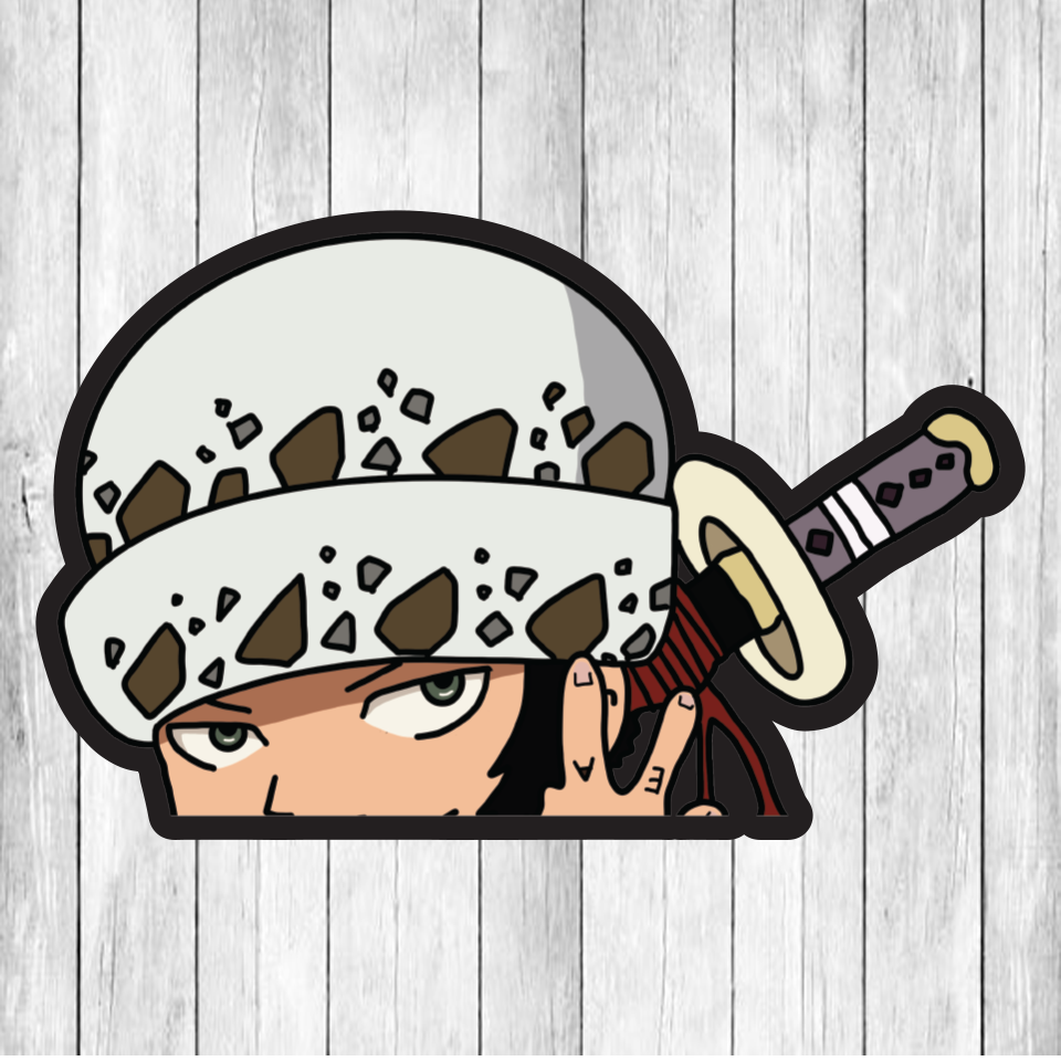 One Piece (OP Pirates) PEEKER DECAL