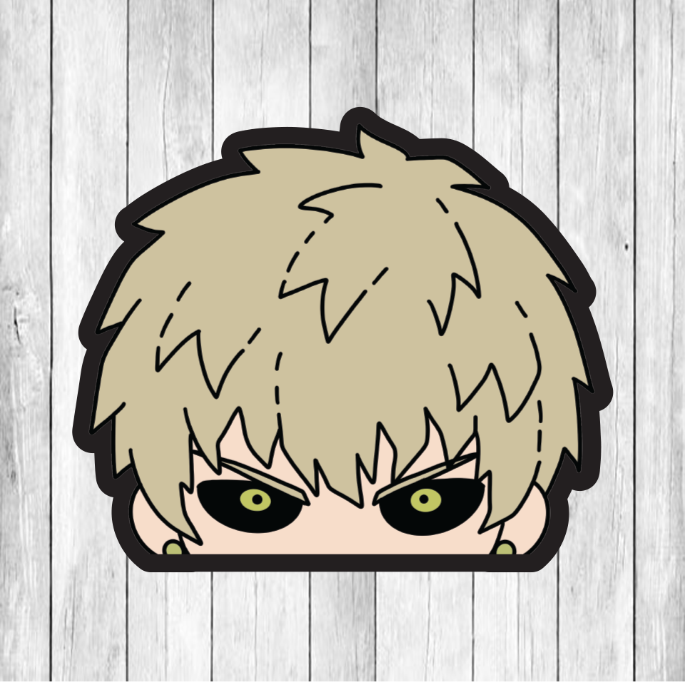 One Punch Man (OPIMAN) PEEKER DECAL