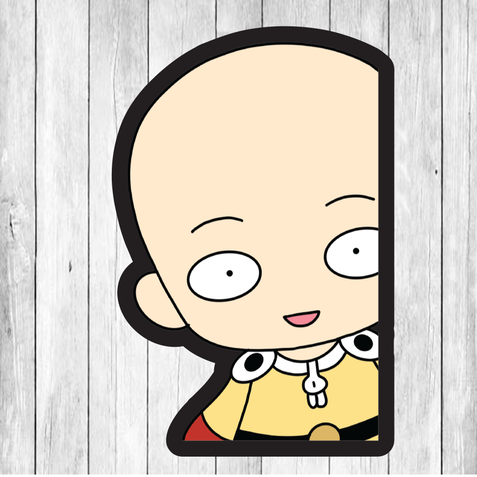 One Punch Man (OPIMAN) PEEKER DECAL