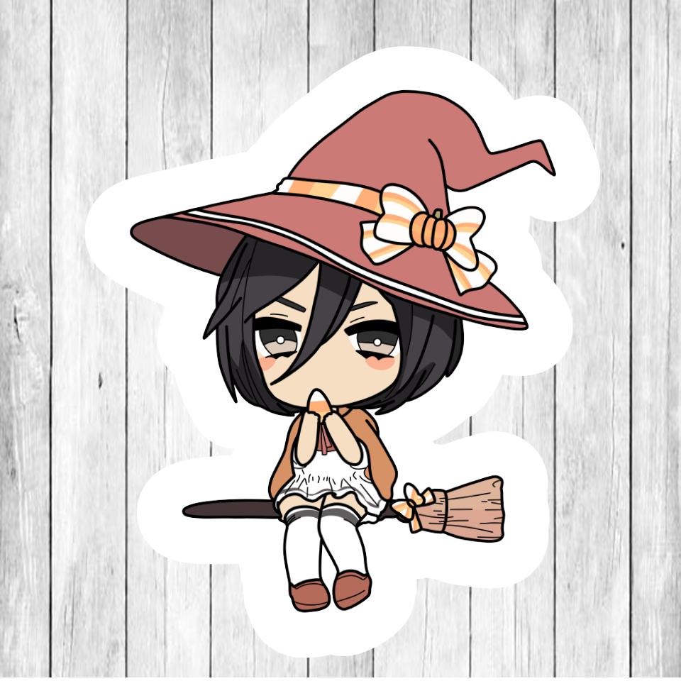 Mikasa (Halloween) DECAL